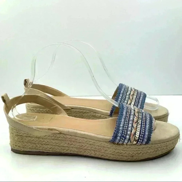 Kaari Blue Jessie Espadrille sandal 9 flatforms - Picture 11 of 11